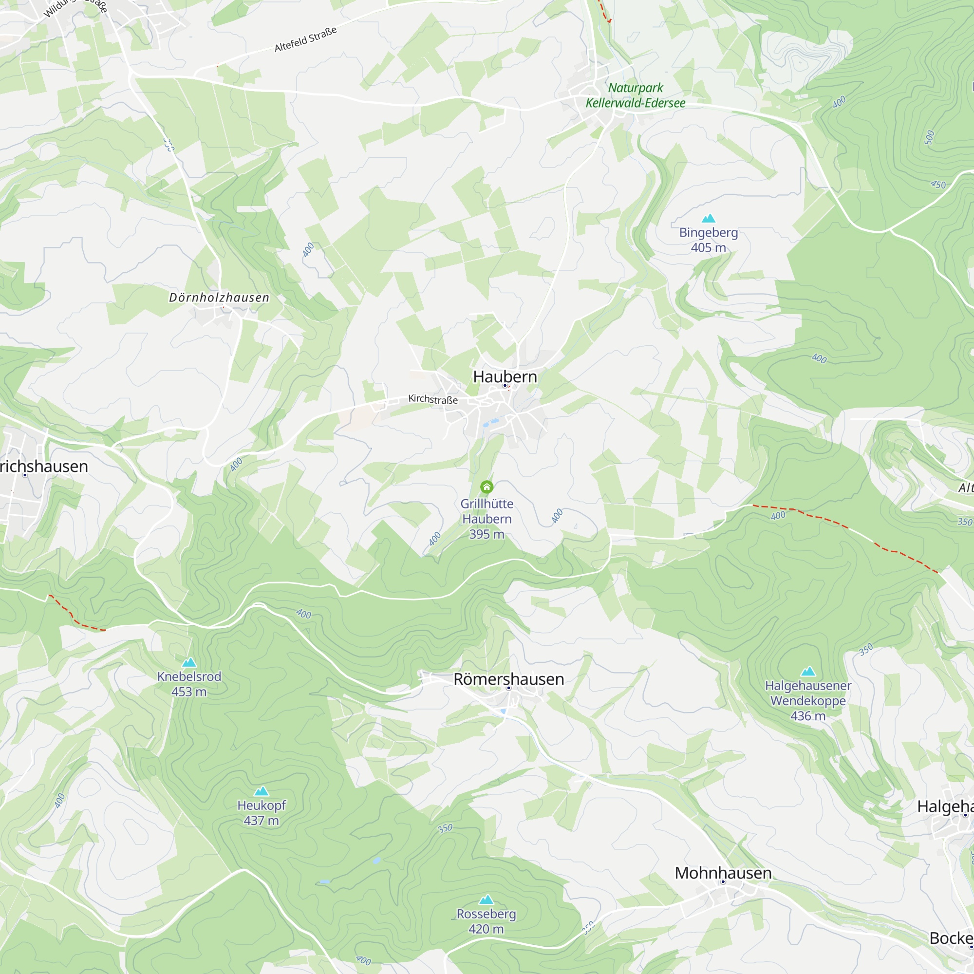 Grillhütte Haubern map