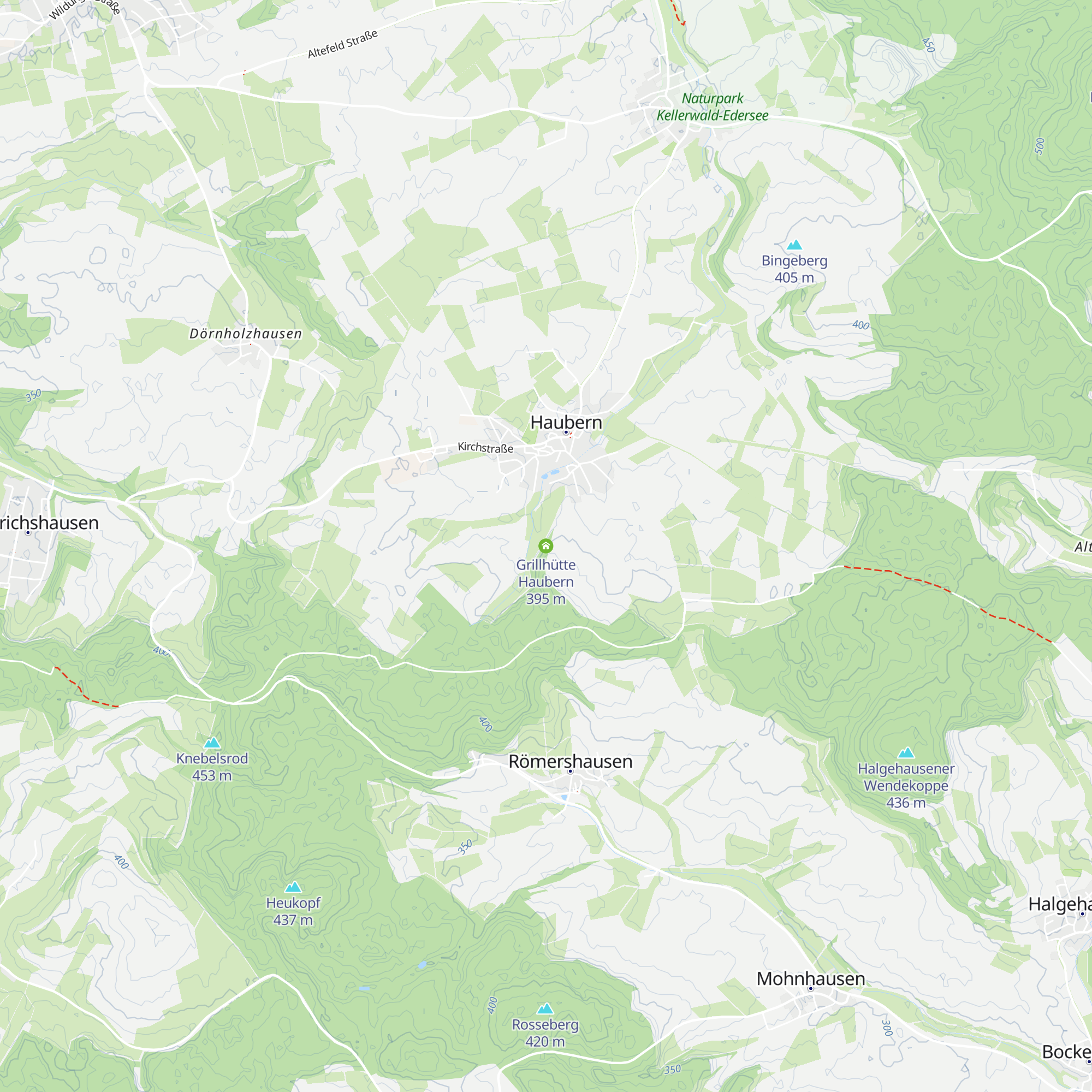 Grillhütte Haubern map
