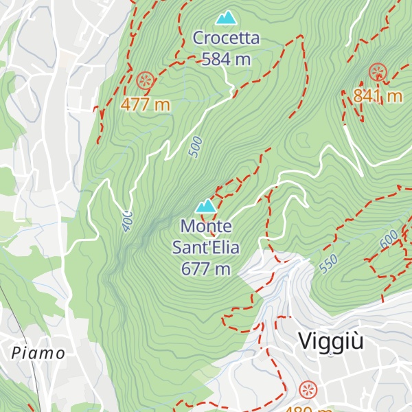 Map of Monte Sant'Elia