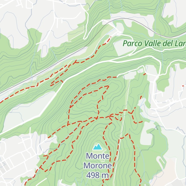 Map of Monte Casnione o Gaslett