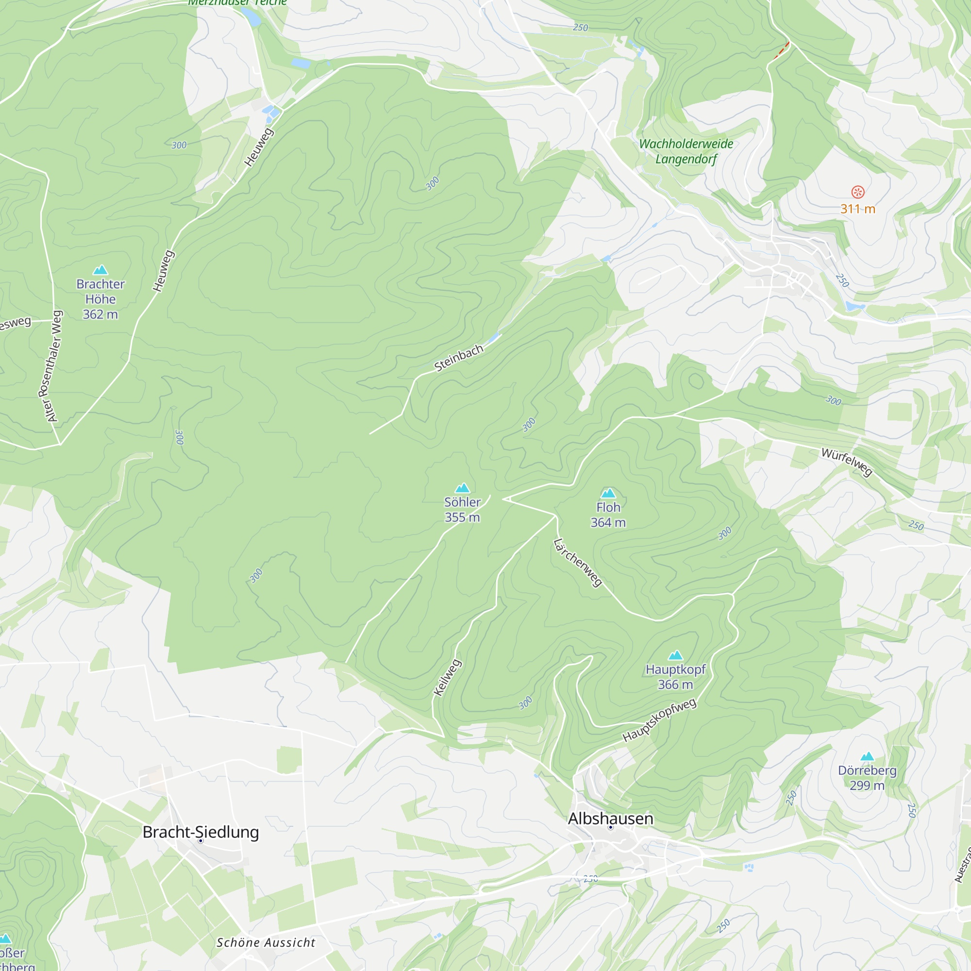 Grunerts Hütte map