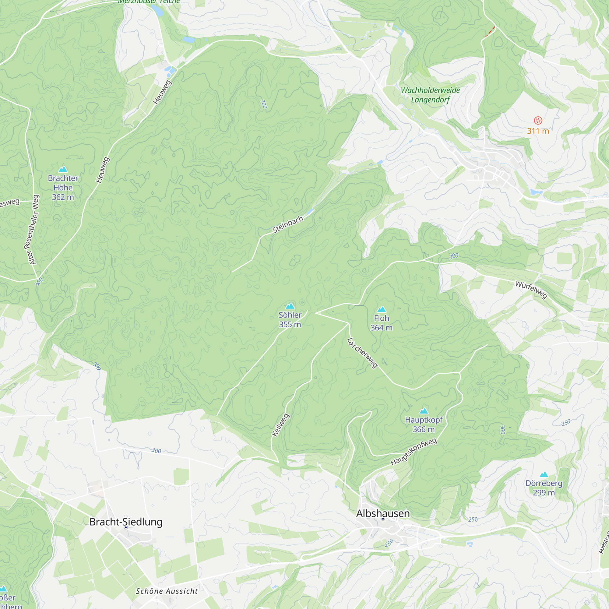 Grunerts Hütte map