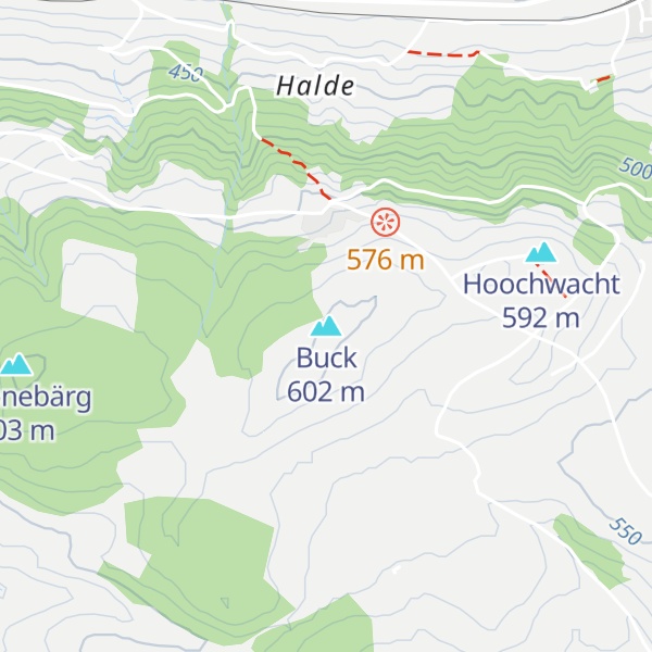 Map of Buck