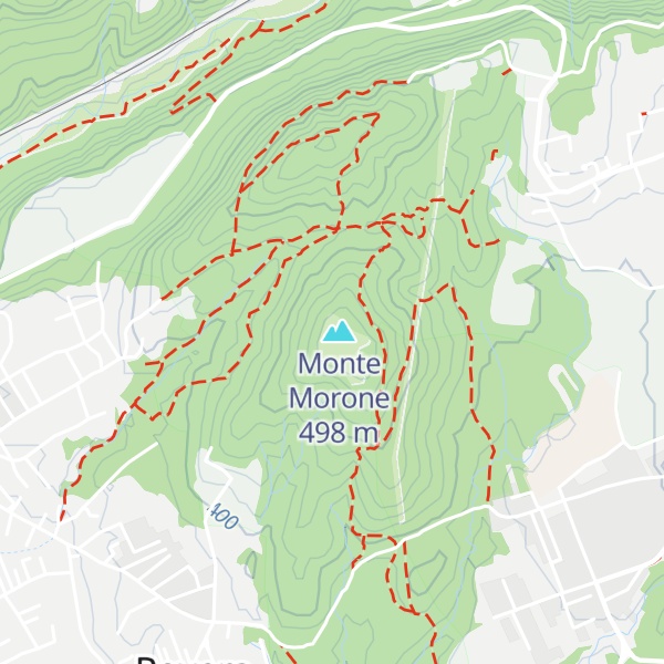 Map of Madonna della cintola