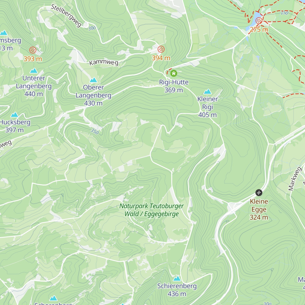 Barnacken-Hütte map