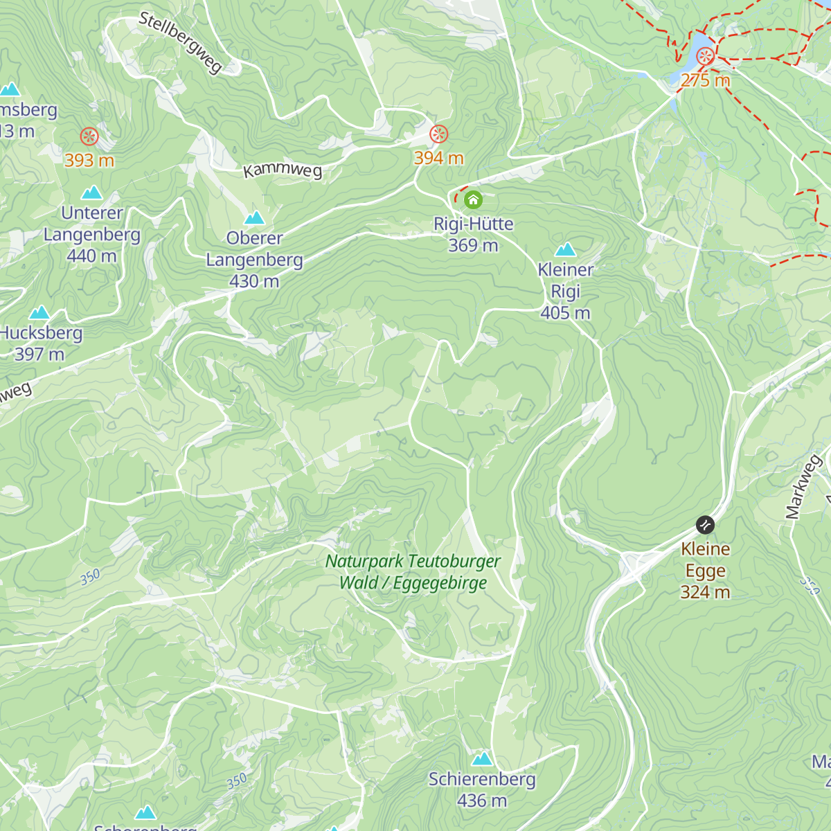 Barnacken-Hütte map