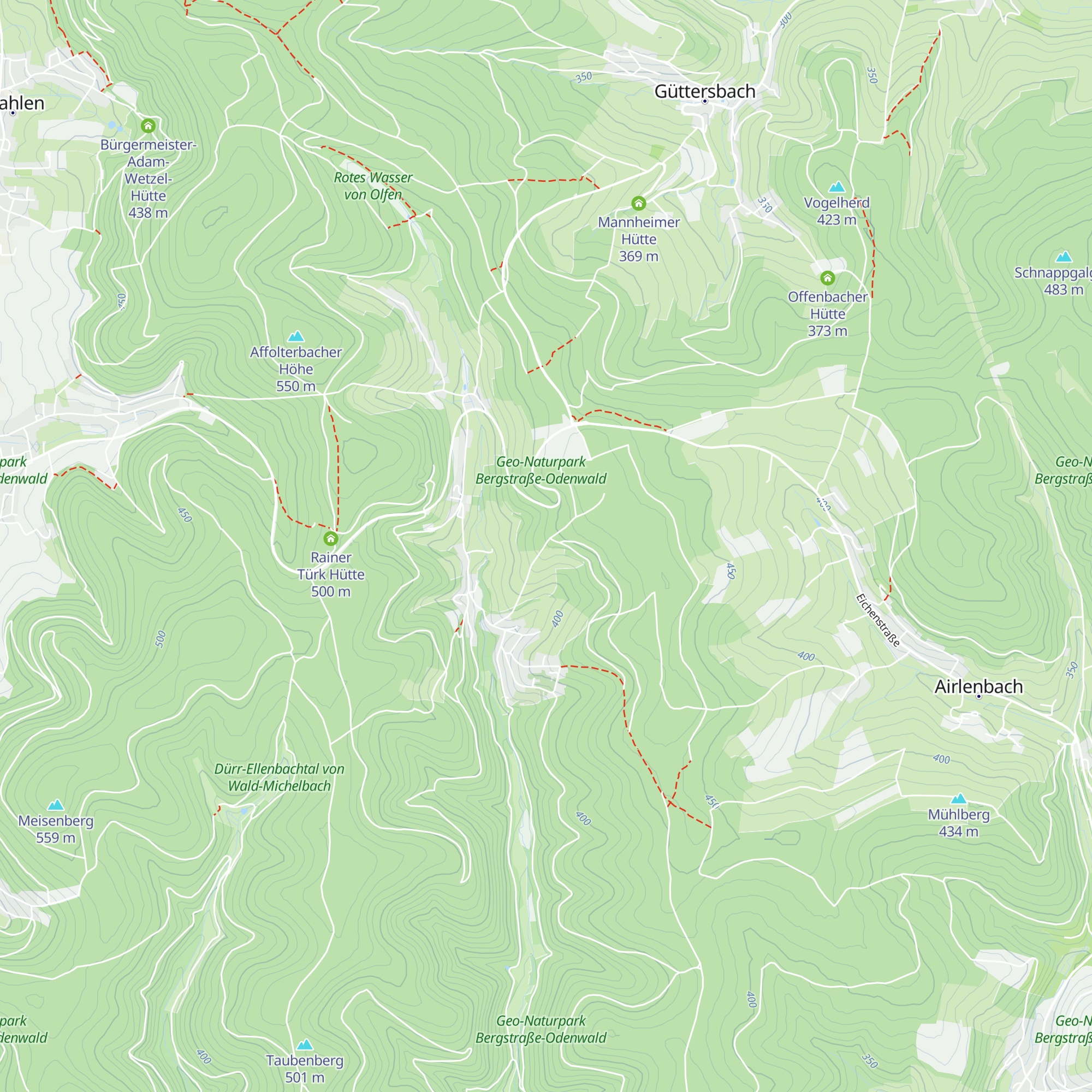 Schutzhütte map