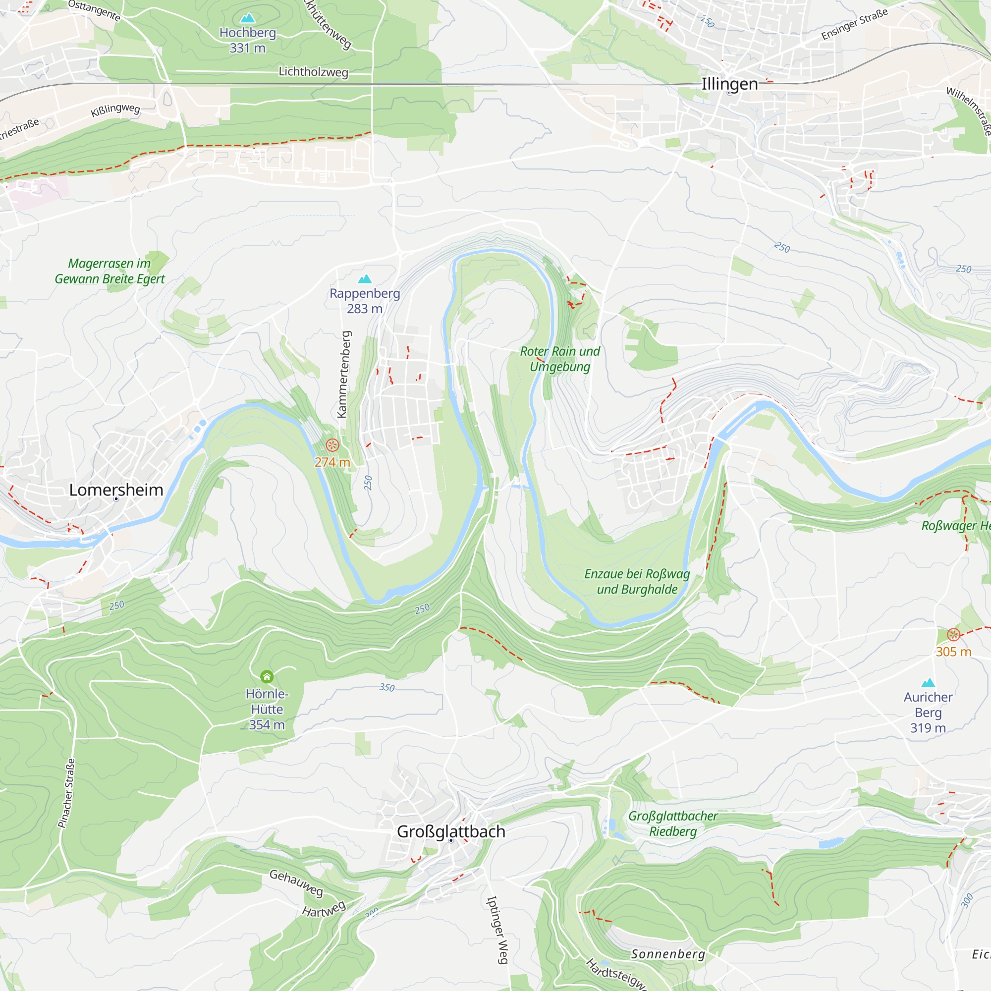 Weidachhütte map