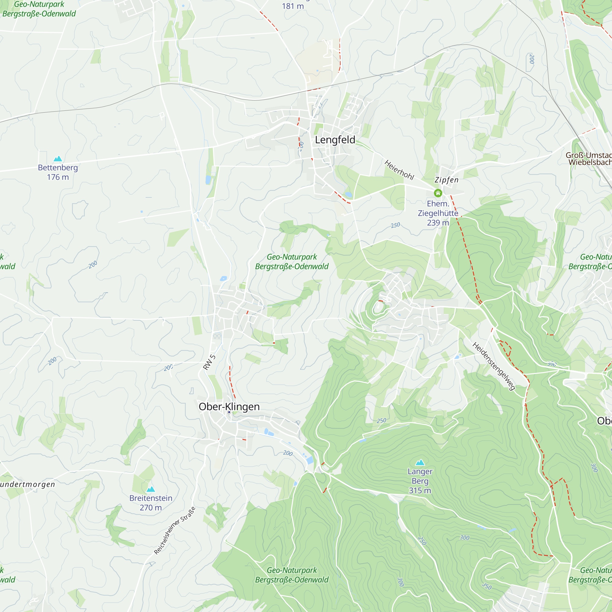 Weidehütte map