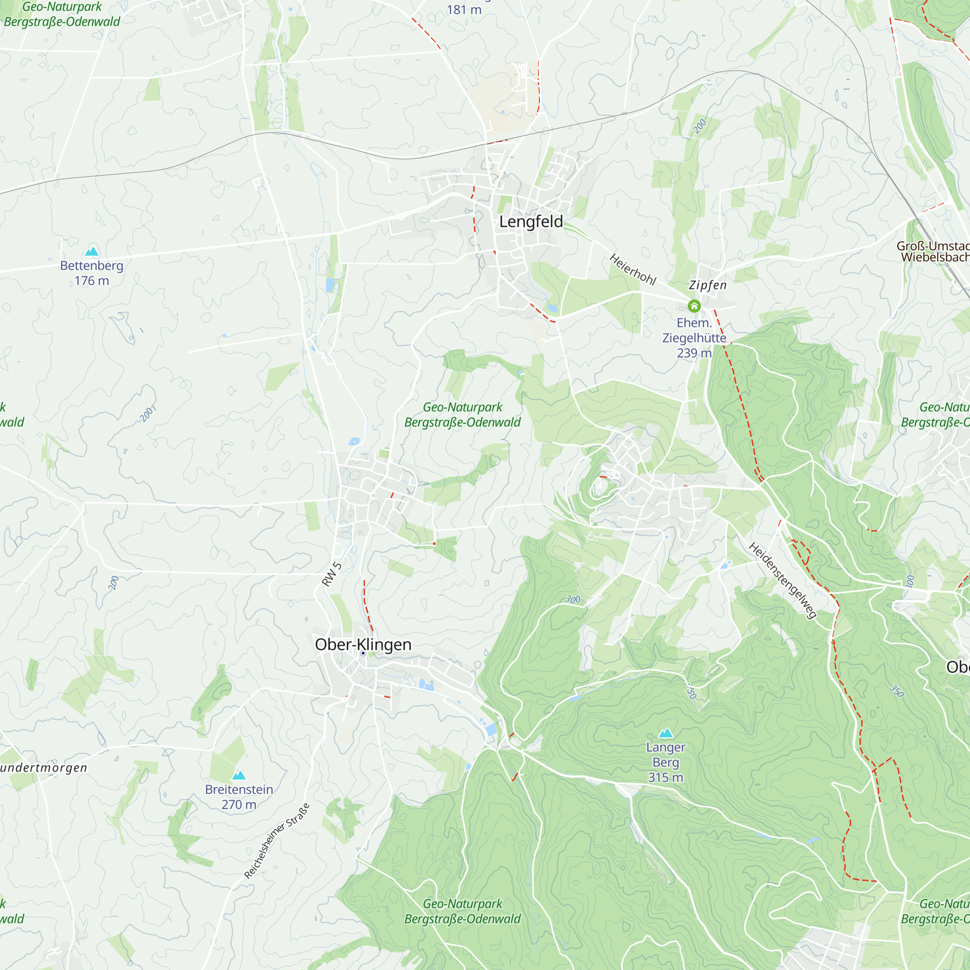 Weidehütte map