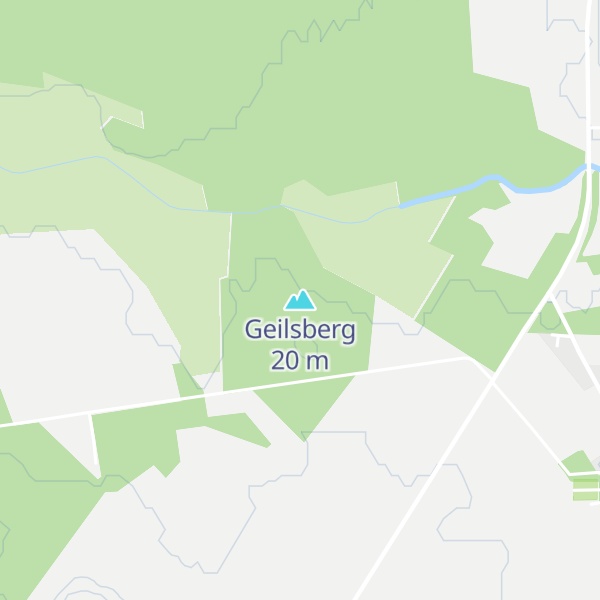 Map of Geilsberg