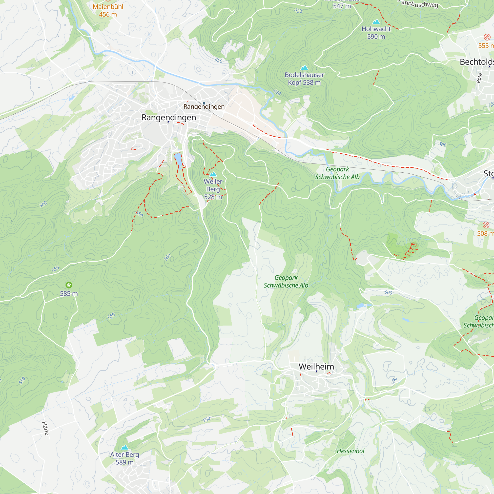 Schutzhütte am Großholz map
