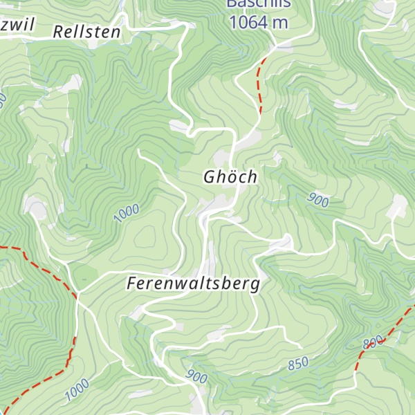 Map of Berg Ghöch
