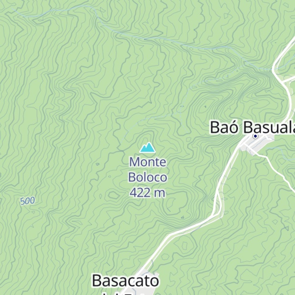 Map of Monte Boloco