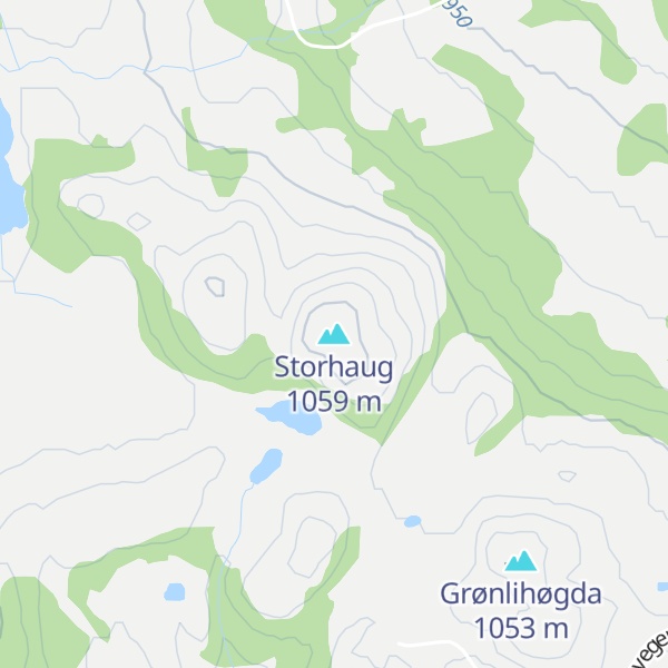 Map of Storhaug