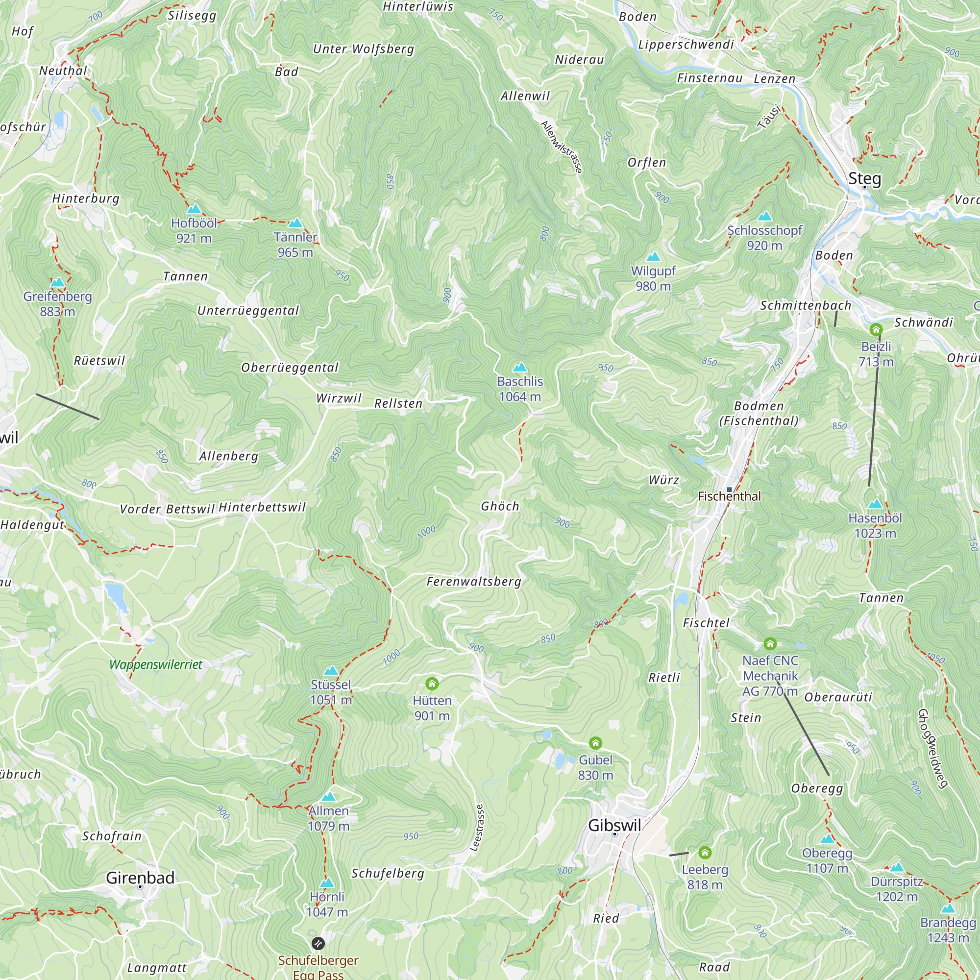 Ghöchstübli map
