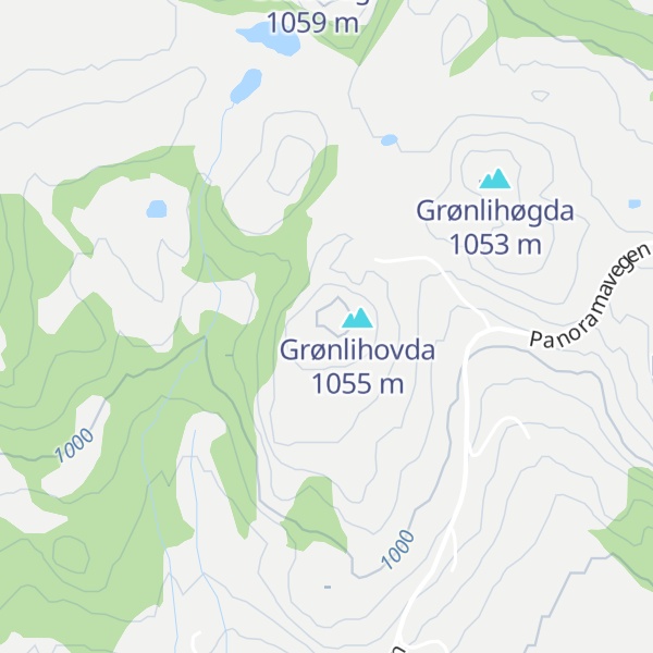 Map of Ørneberg