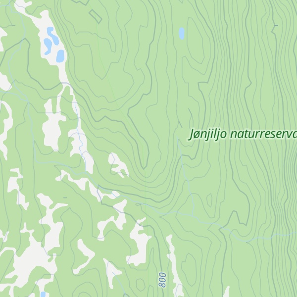 Map of Bjønnliåsen
