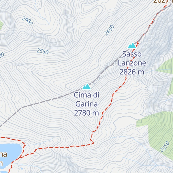 Map of Cima di Garina