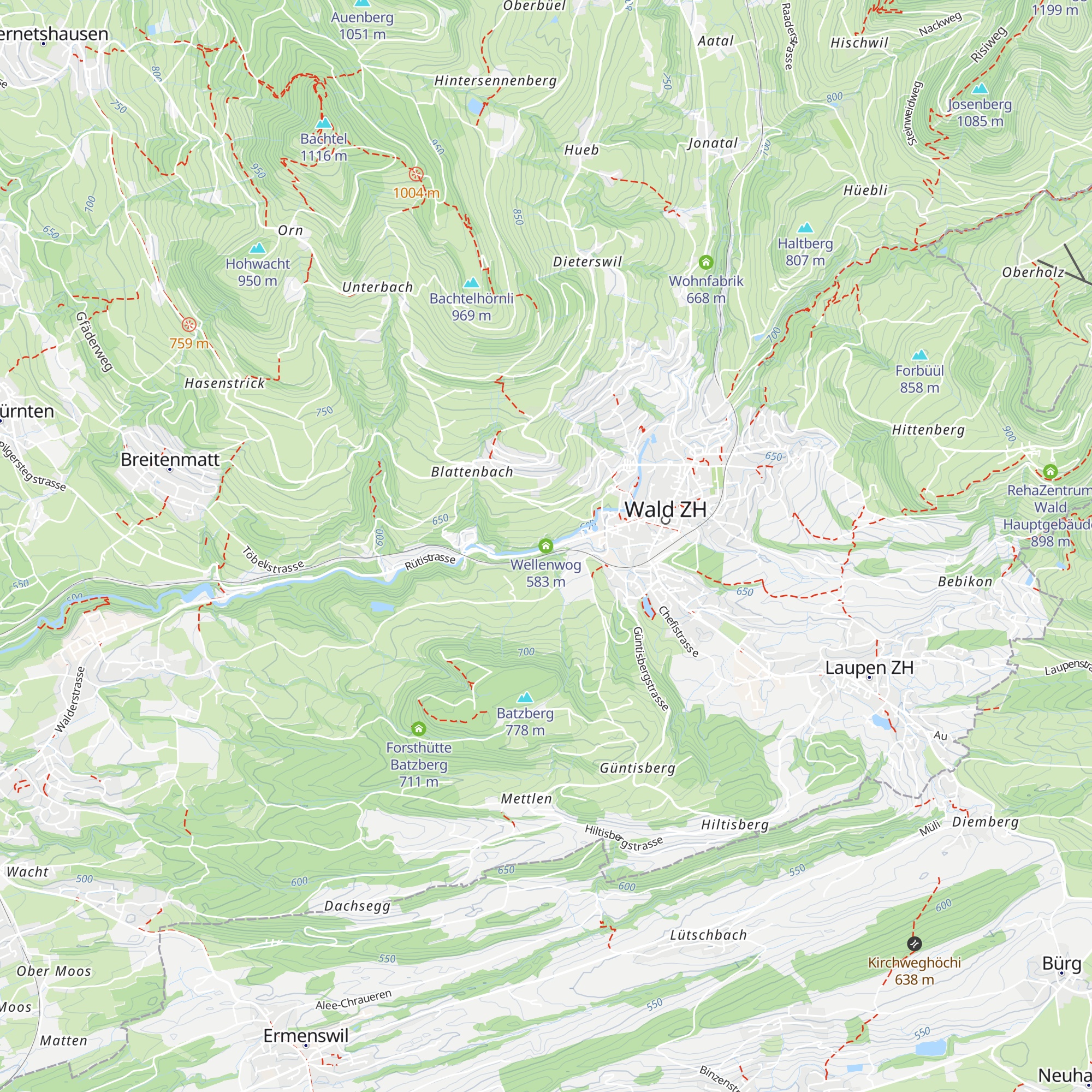 Wellenwog map