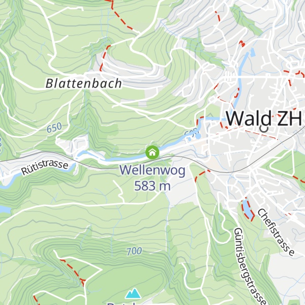 Map of Wellenwog