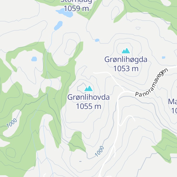 Map of Grønlihovda