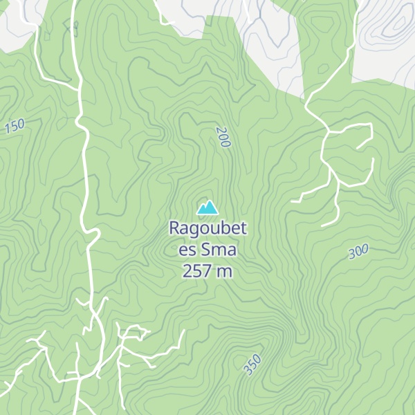 Map of Ragoubet es Sma