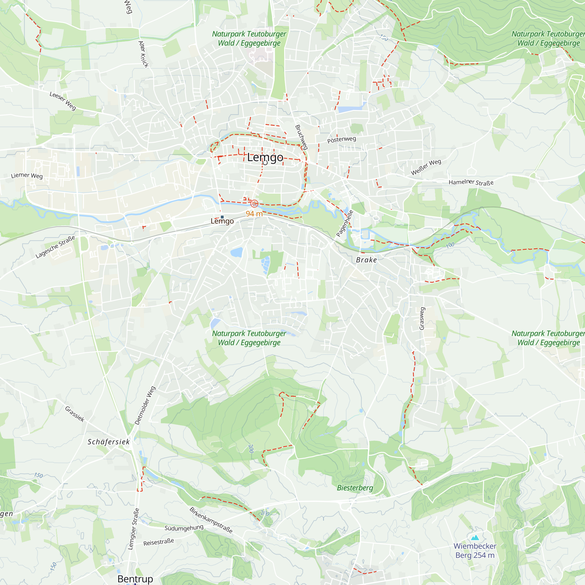 Technische Hochschule Ostwestfalen-Lippe map