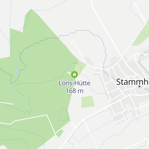Map of Löns-Hütte