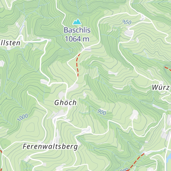 Map of Naturfreundehaus Waldeggli
