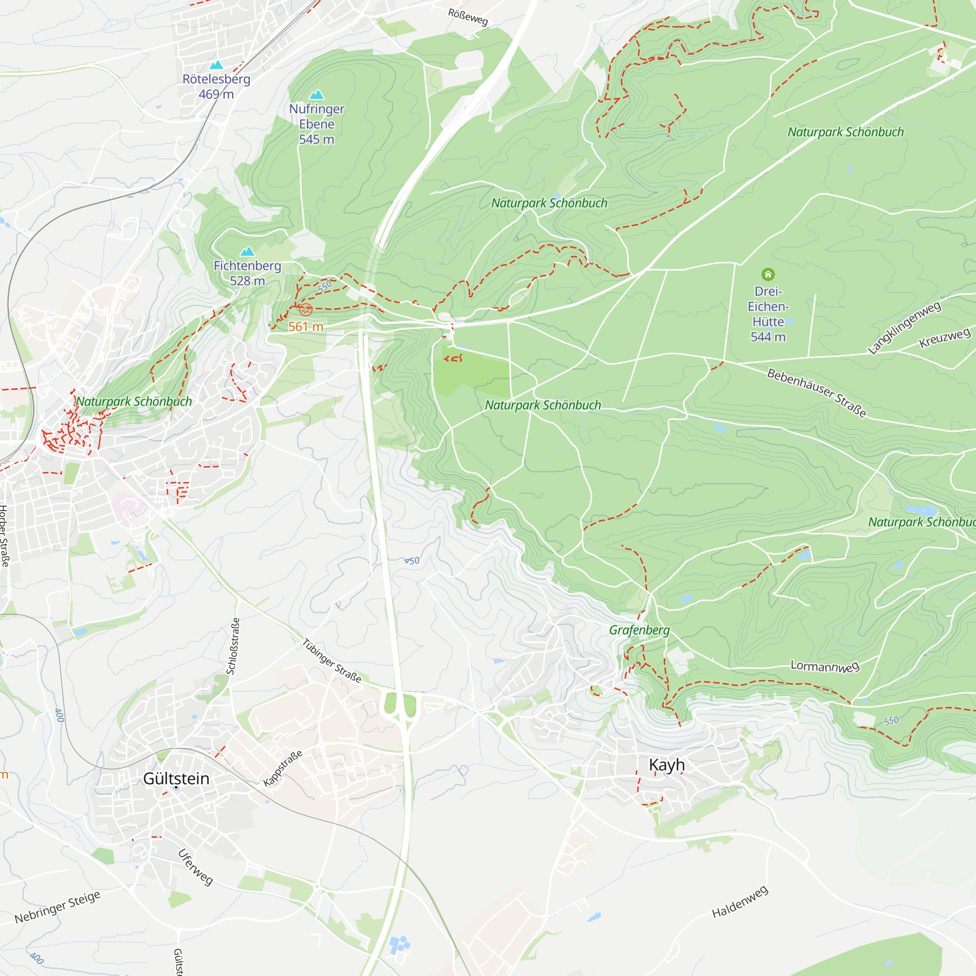 Stirners Jagdhütte map