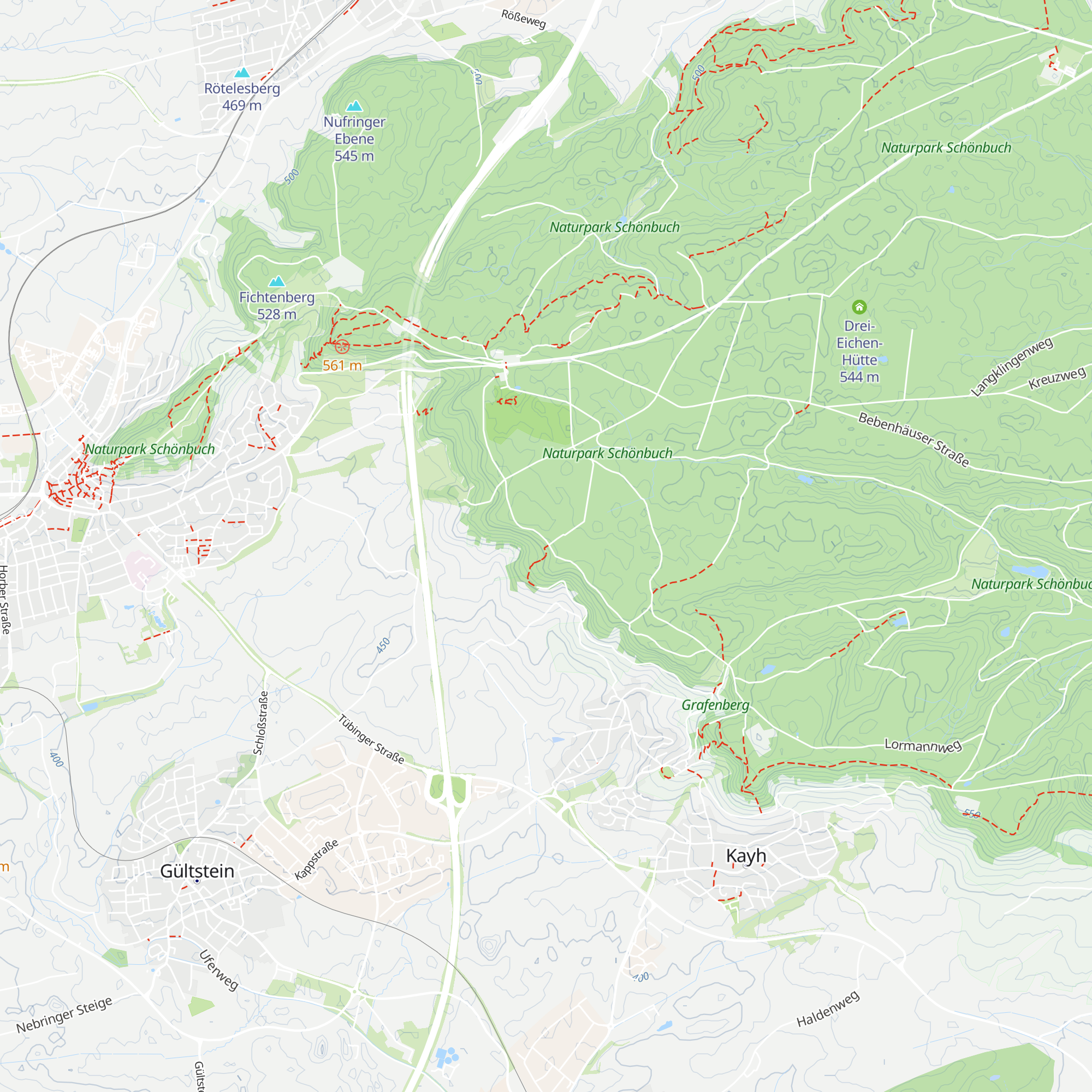 Stirners Jagdhütte map