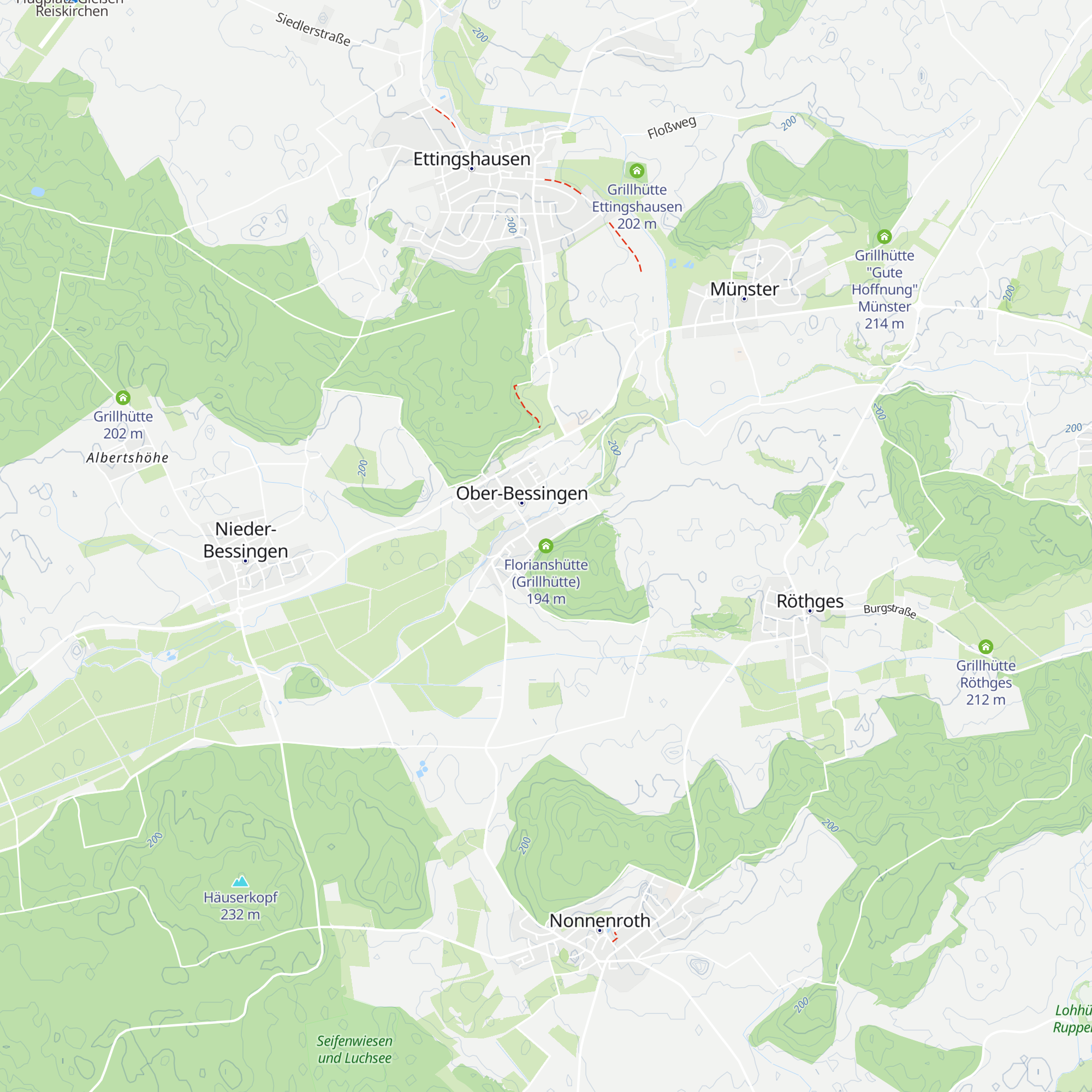 Florianshütte (Grillhütte) map