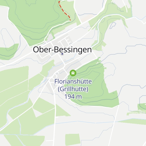 Map of Florianshütte (Grillhütte)