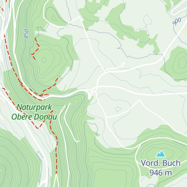 Map of Wanderheim Nusplinger Hütte