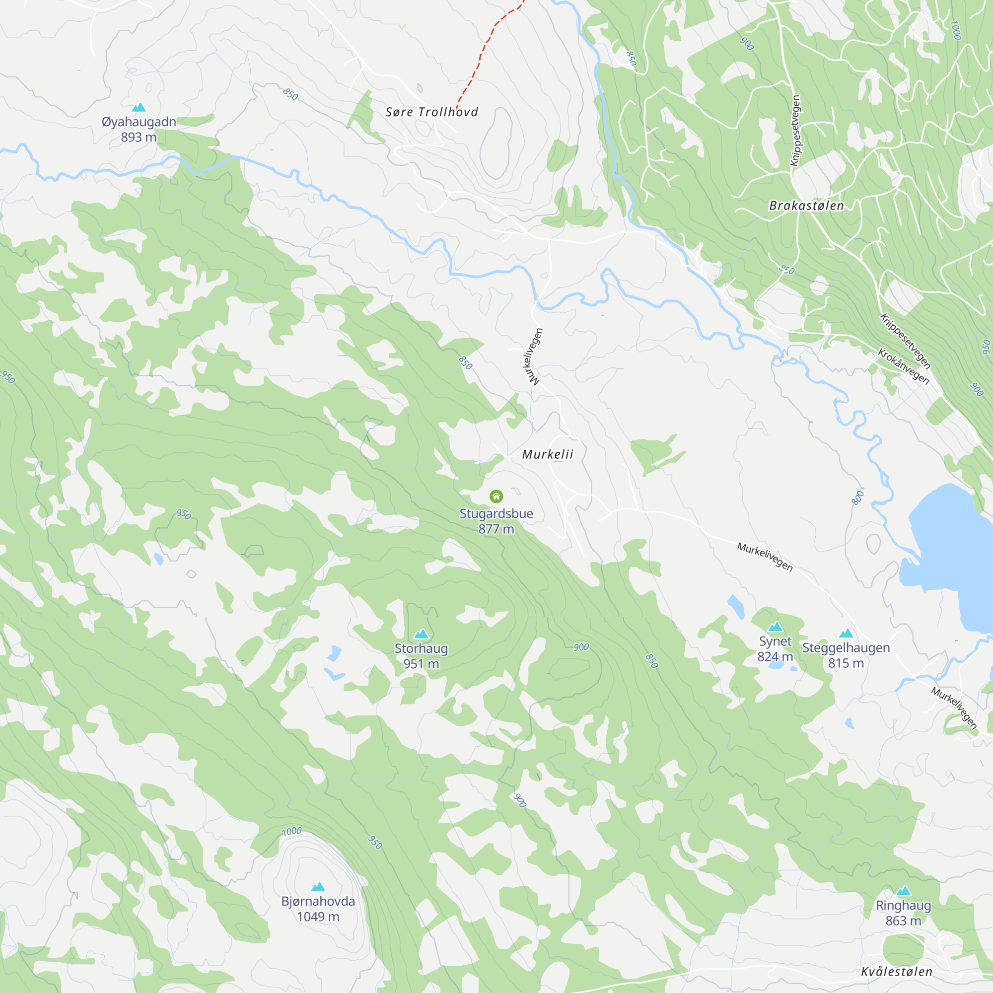Stugardsbue map