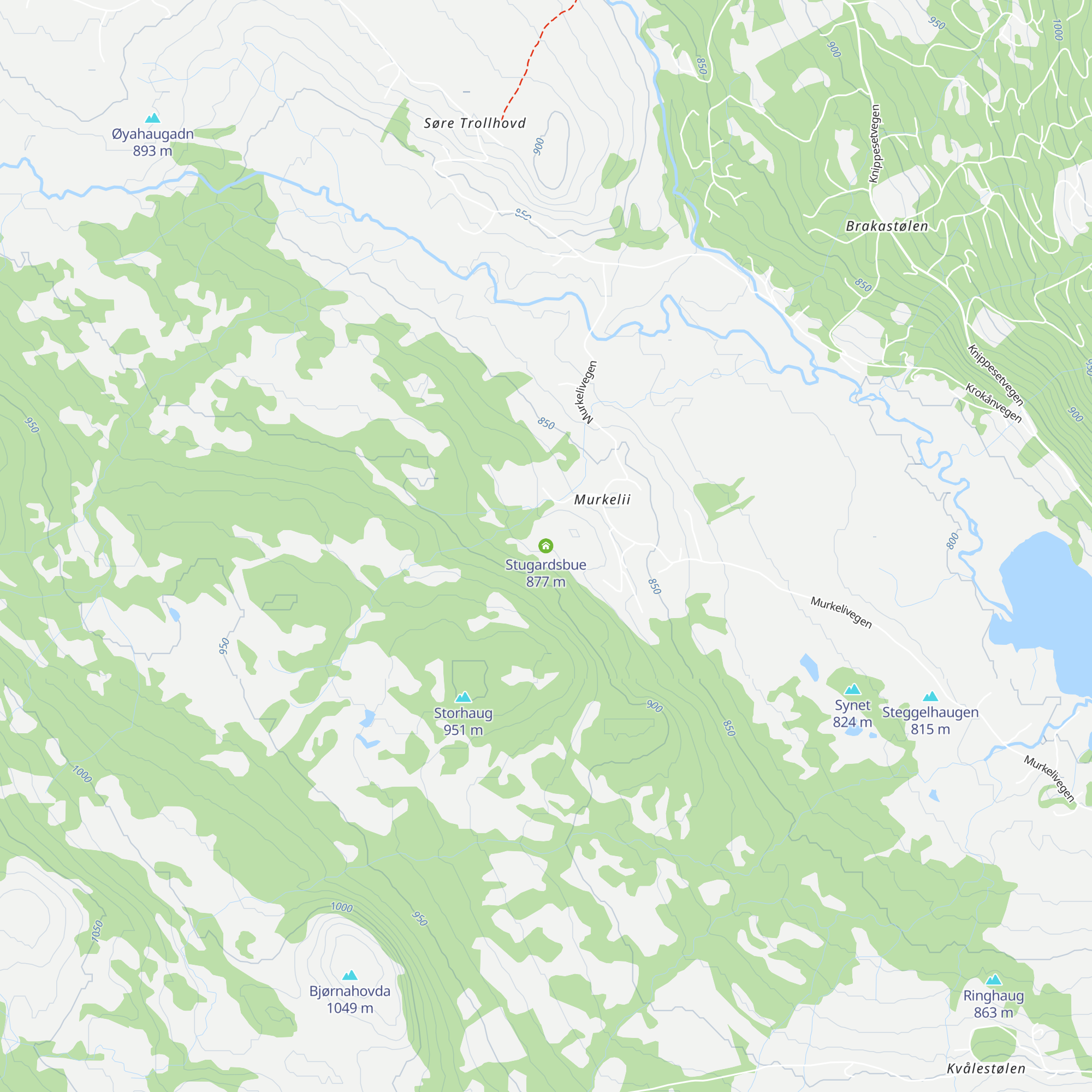 Stugardsbue map