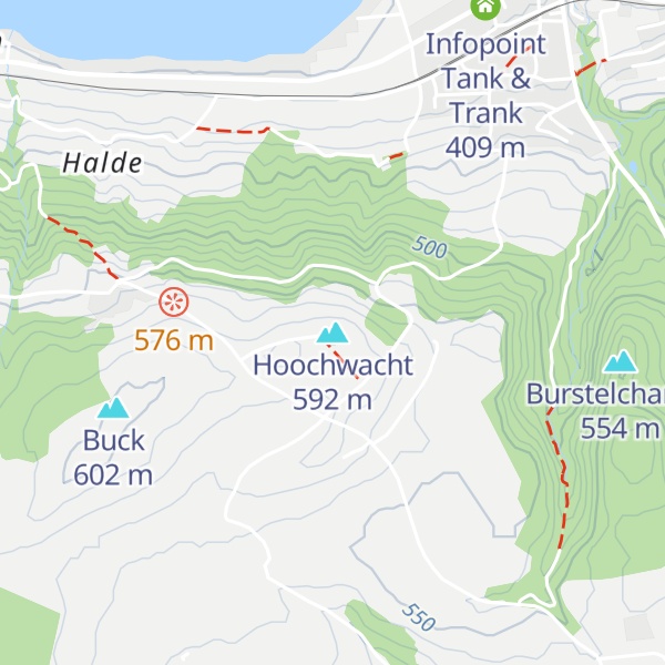 Map of Hoochwacht