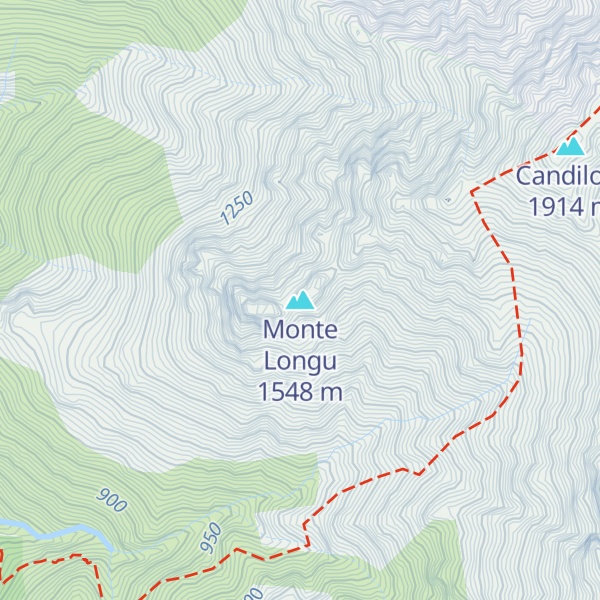 Map of Monte Longu