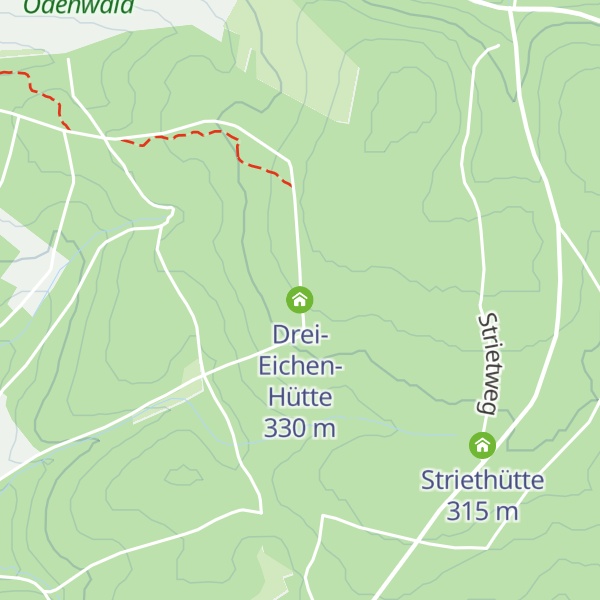 Map of Drei-Eichen-Hütte