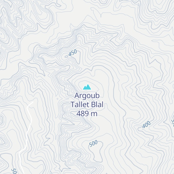 Map of Argoub Tallet Blal