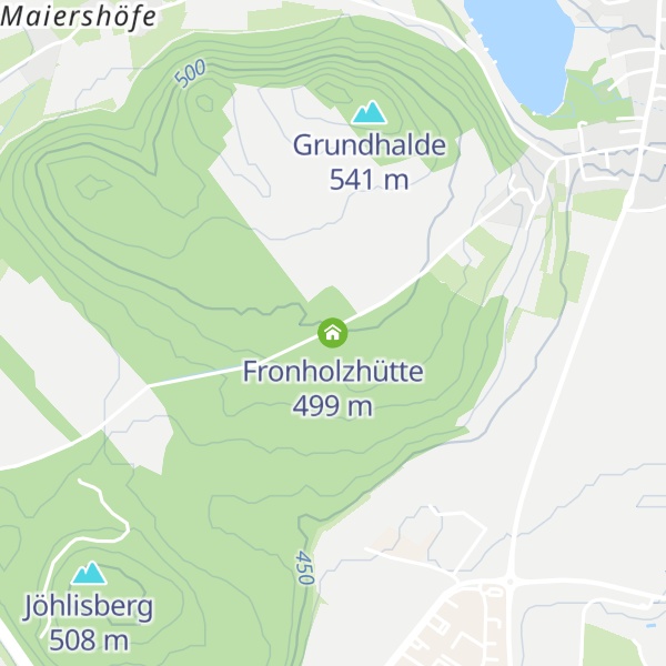 Map of Fronholzhütte