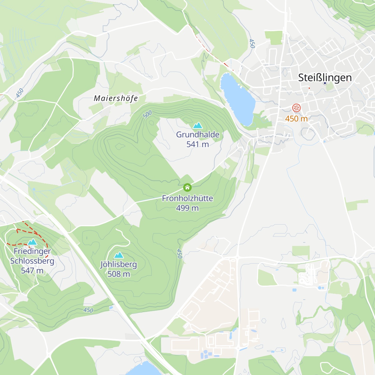 Fronholzhütte map