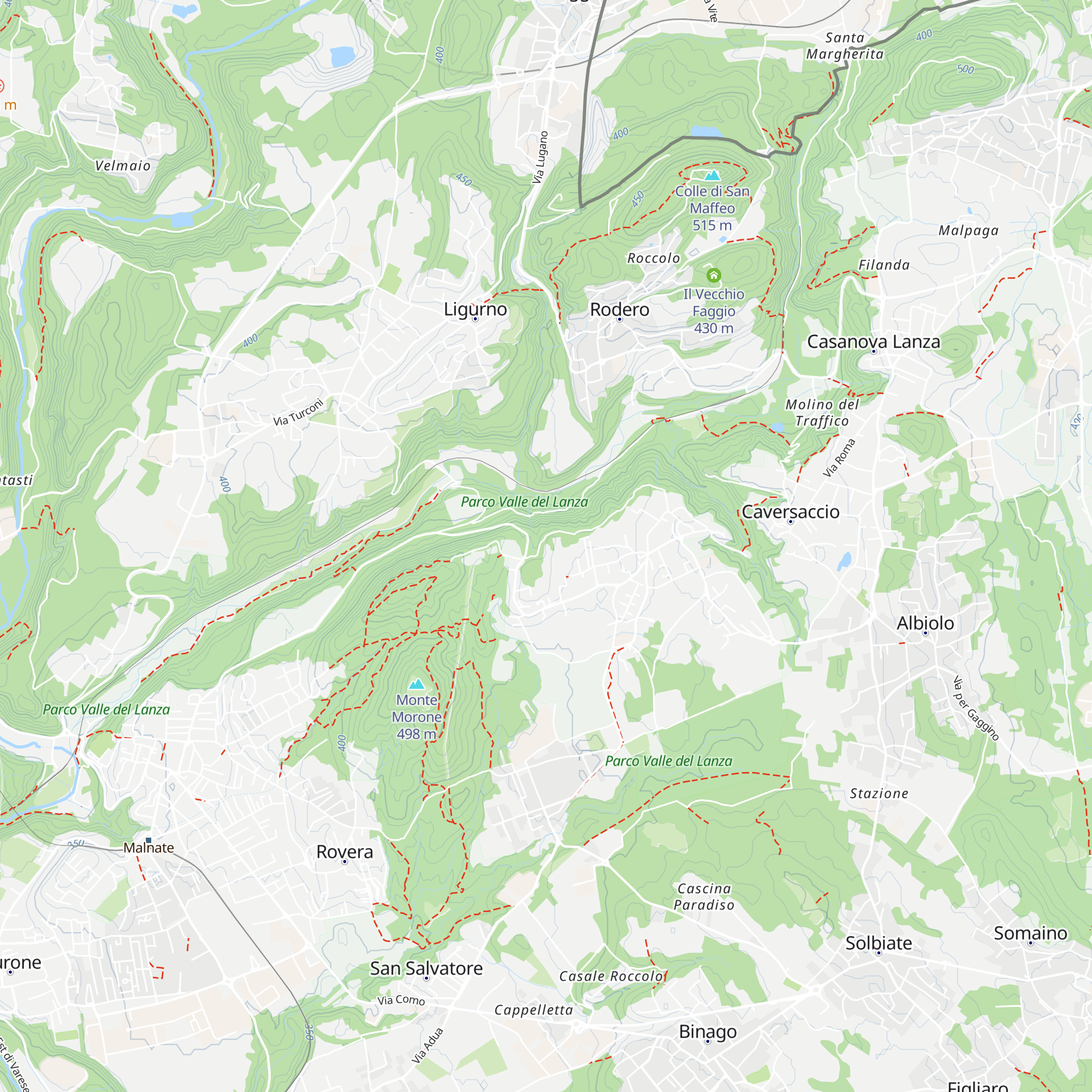 Roccolo map