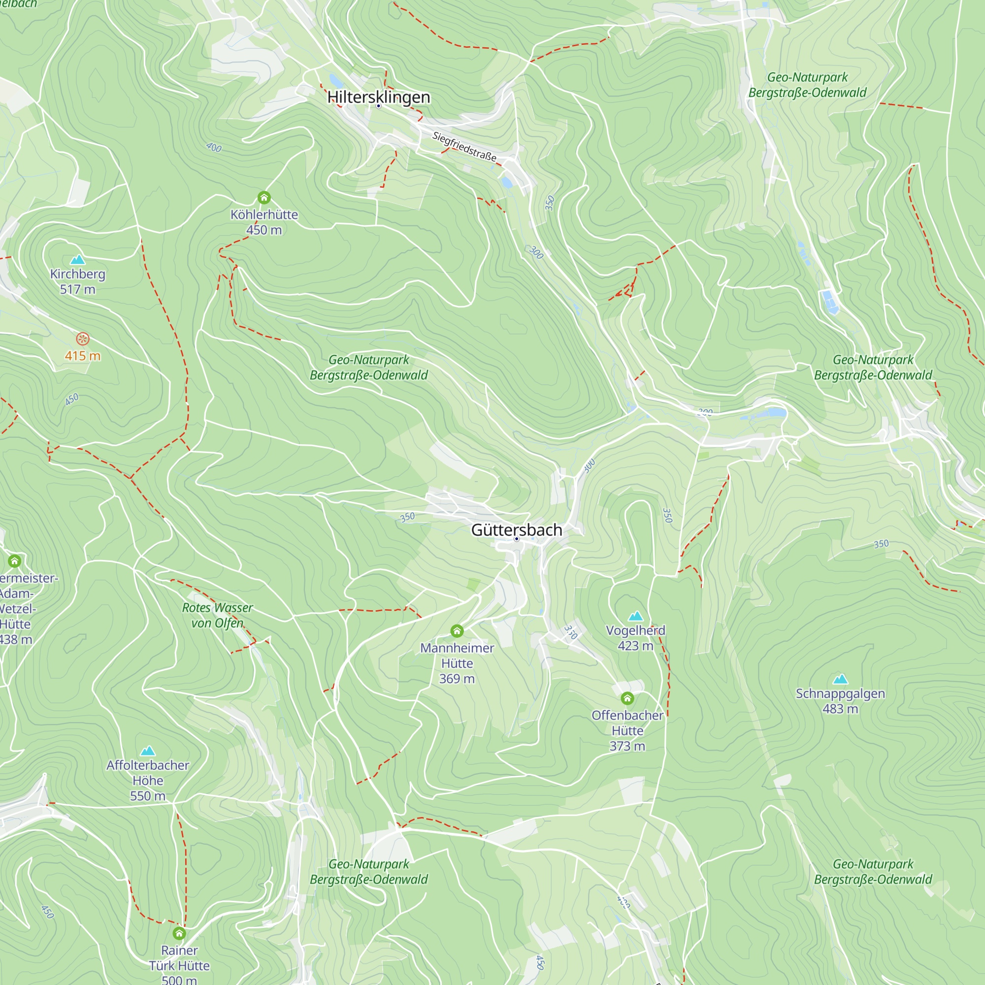 Bethhütte map