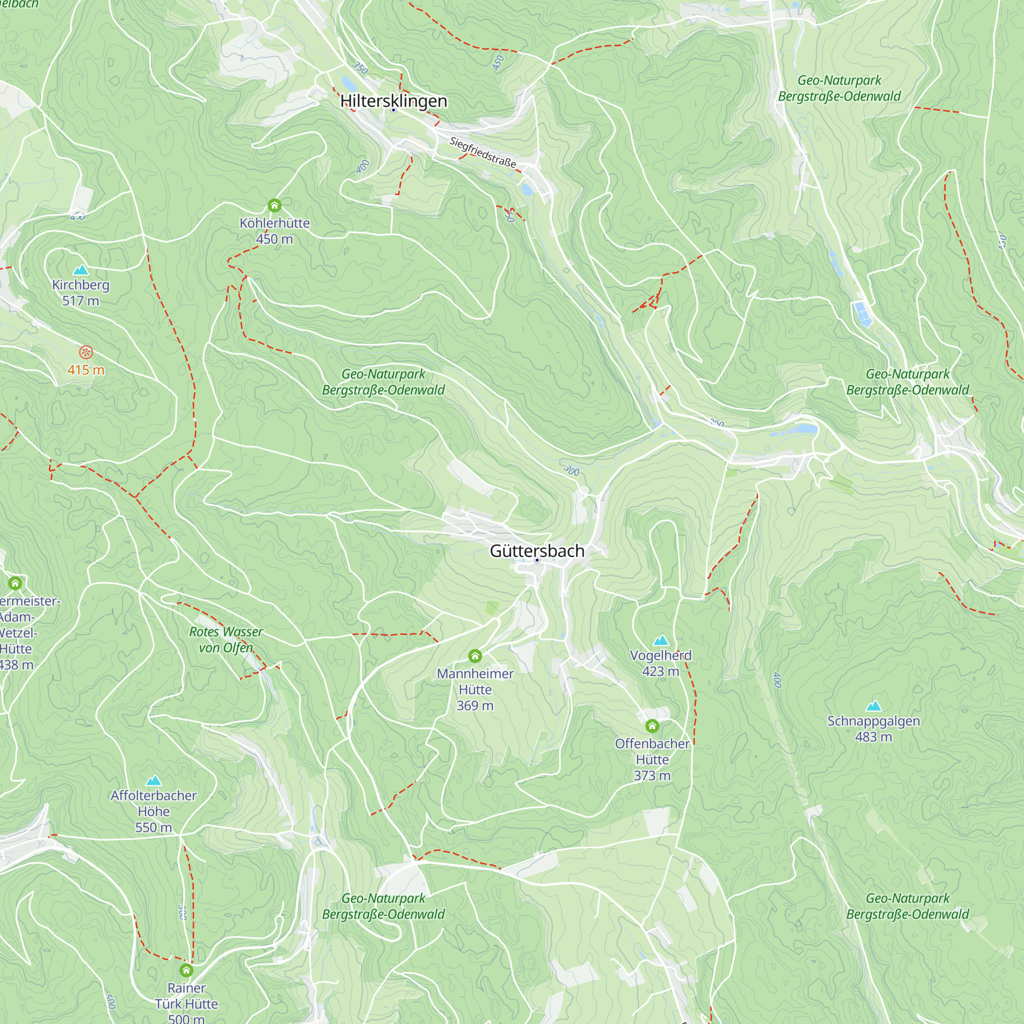 Bethhütte map
