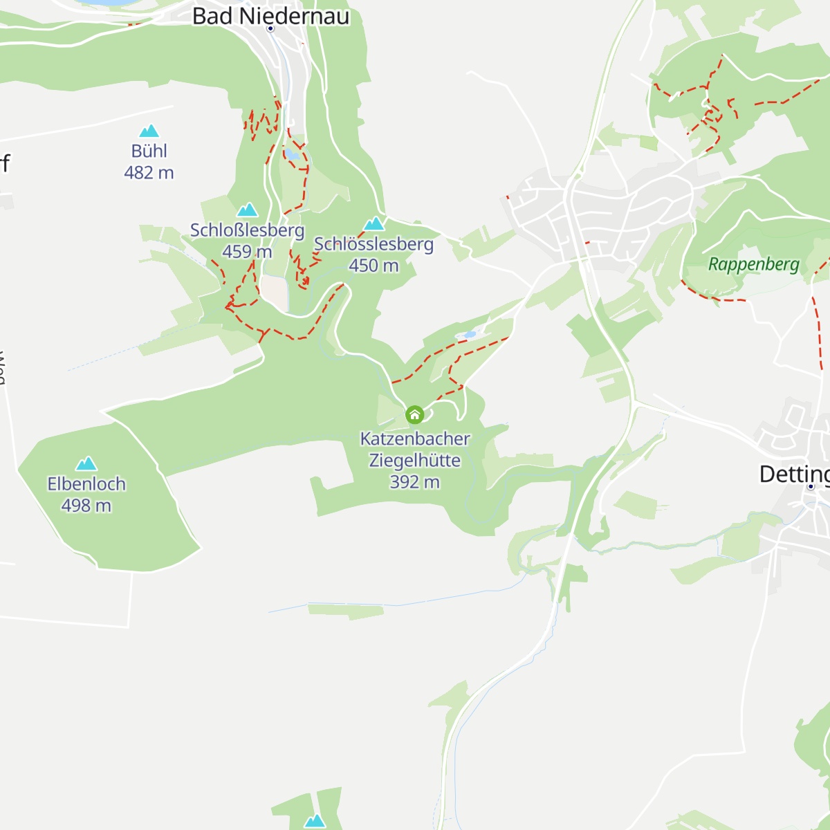 Katzenbacher Ziegelhütte map