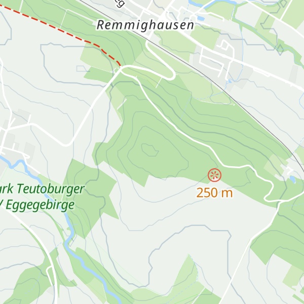 Map of Remmighauser Berg
