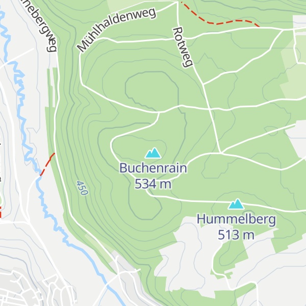 Map of Buchenrain