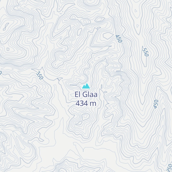 Map of El Glaa
